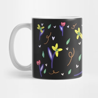 Night dance of the flowers Mug